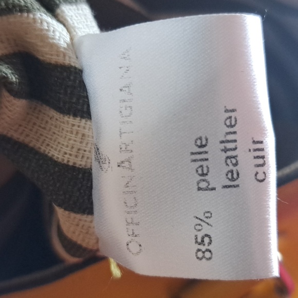 🥰 A.BELLUCCI ITALY Genuine Leather Soft Yellow Satchel/Crossbody EUC - Picture 11 of 12